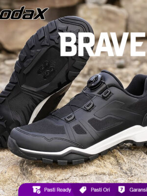 RodaX Bravez II MTB Cleat Shoes RPM Cycling Shoes Casual Look Sepatu RPM Anti Licin Sepatu Cleat Anti Licin Sepatu Gravel Cleat Skid All Terrain Bike Shoes Sepatu Sepeda AT Sepatu Cleat Wide Sepatu Gowes Model Harian Sepatu Cleat MTB Sole Karet Sepe Lipat